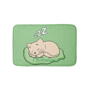 Tapis De Bain Tonnerre en sommeil