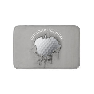 Tapis De Bain Torn Golf Ball Bath Mat