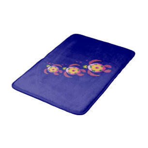 Tapis De Bain Tortues de mer hawaïennes d'Ohana Honu