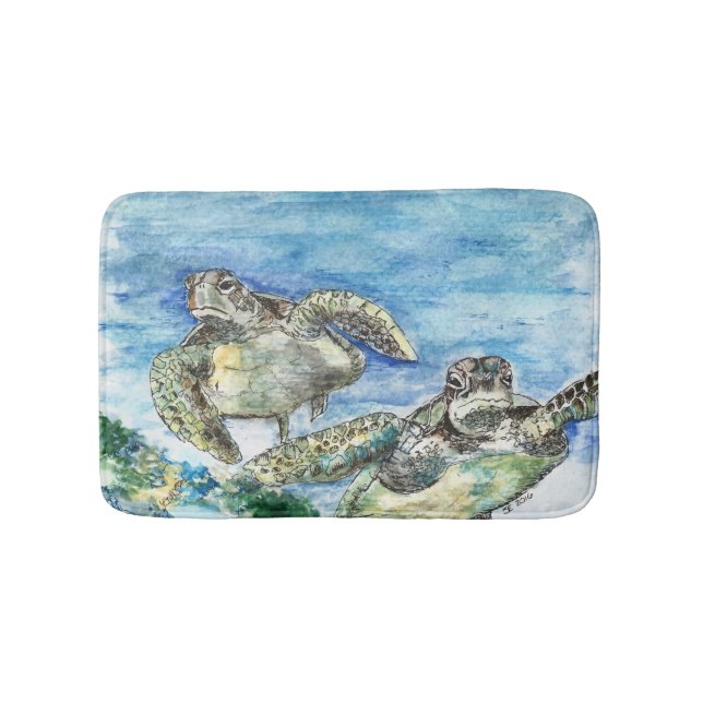 Tapis De Bain Tortues marines (Devant)