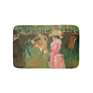 Tapis De Bain Toulouse-Lautrec - Au Moulin Rouge, la danse