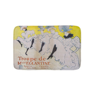 Tapis De Bain Toulouse-Lautrec - Troupe de Mlle Eglantine