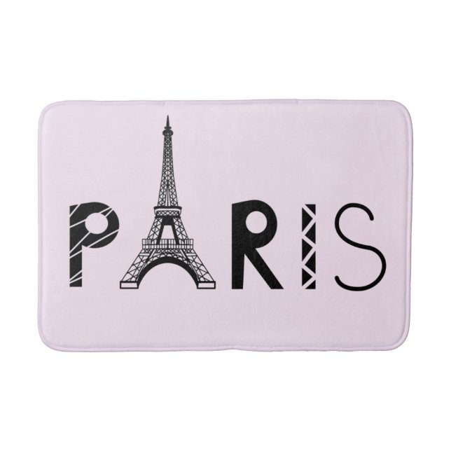 Tapis De Bain Tour Eiffel de Paris, France | (Devant)