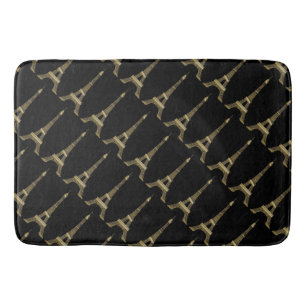 Tapis De Bain Tour Eiffel Thème Français Bain Mat