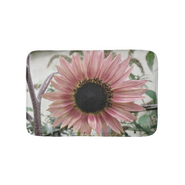 Tapis De Bain Tournesol rose pâle (Devant)