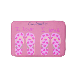 Tapis De Bain Tournesol rose Tonnerre_Cove