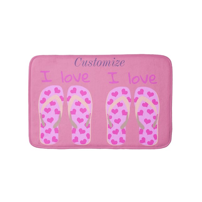 Tapis De Bain Tournesol rose Tonnerre_Cove (Devant)