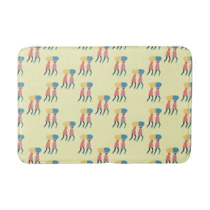 Tapis De Bain Transport d'un motif de pilule
