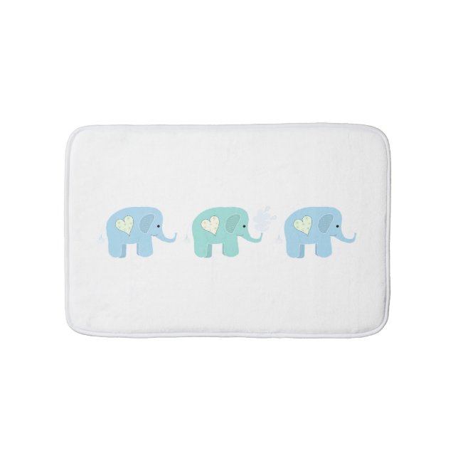 Tapis De Bain Trio des éléphants (Devant)