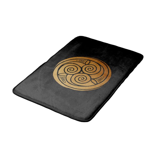 Tapis De Bain Triple Celtic Knot Swirl Mandala (Angle)