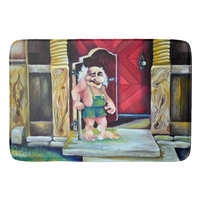 Tapis De Bain Troll scandinave - Equinus (Devant)