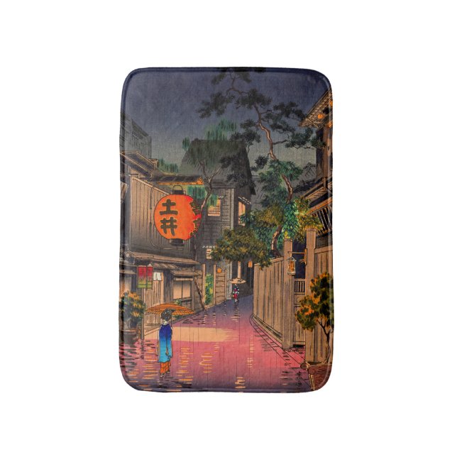 Tapis De Bain Tsuchiya Koitsu - Soirée à Ushigome (Devant (Vertical))