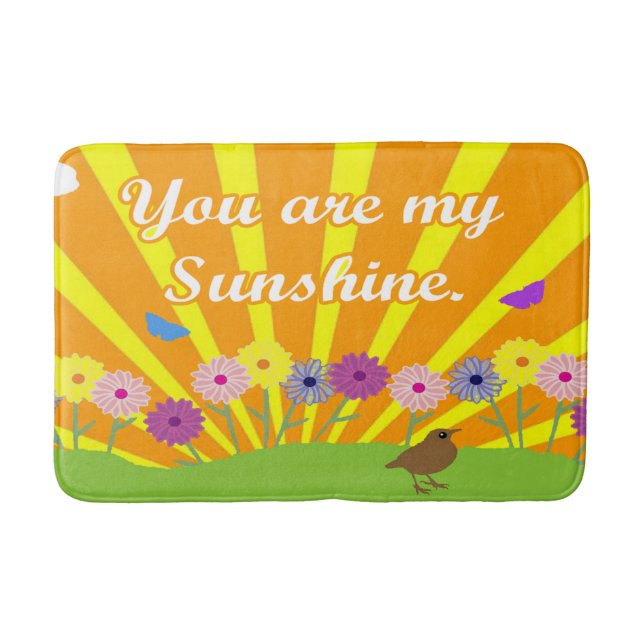 Tapis De Bain Tu Es Ma Cuisine Sunshine (Devant)