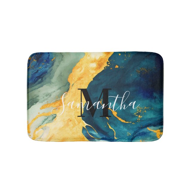 Tapis De Bain Turquoise (Devant)