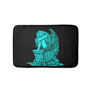 Tapis De Bain Un ange endormi sur la pierre