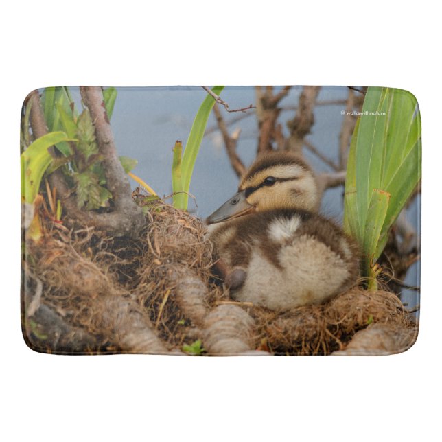Tapis De Bain Un mignon canard à colle et précieux (Devant)