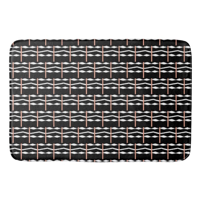 Tapis De Bain Un Motif africain magnifique et mignon (Devant)