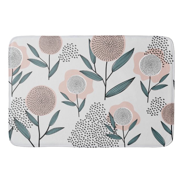 Tapis De Bain Un rose (Devant)