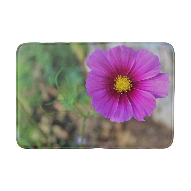 Tapis De Bain Une galaxie à l'intérieur d'une fleur (Devant)