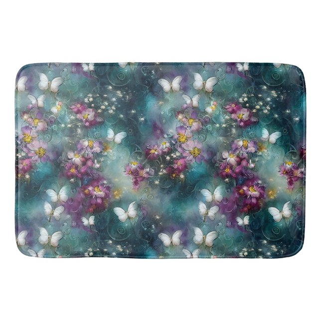 Tapis De Bain Une série mystique de papillons 11 (Devant)
