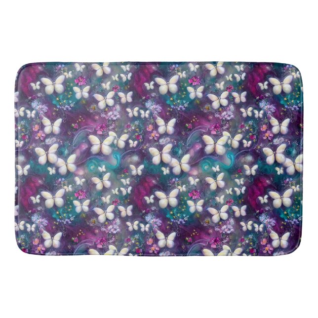 Tapis De Bain Une série mystique de papillons 5 (Devant)