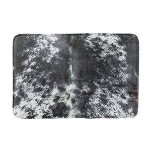 Tapis De Bain Vache noire de l'Ouest Imprimer