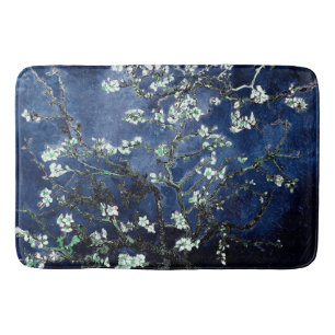 Tapis De Bain Van Gogh Almond Blossoms Midnight Blue
