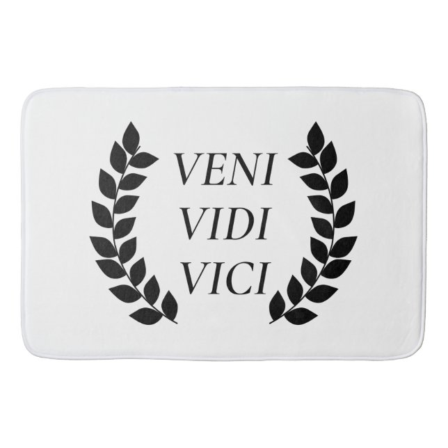 Tapis De Bain Veni Vidi Vici (Devant)