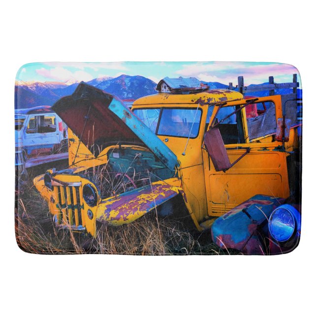 Tapis De Bain Vieux camion (Devant)