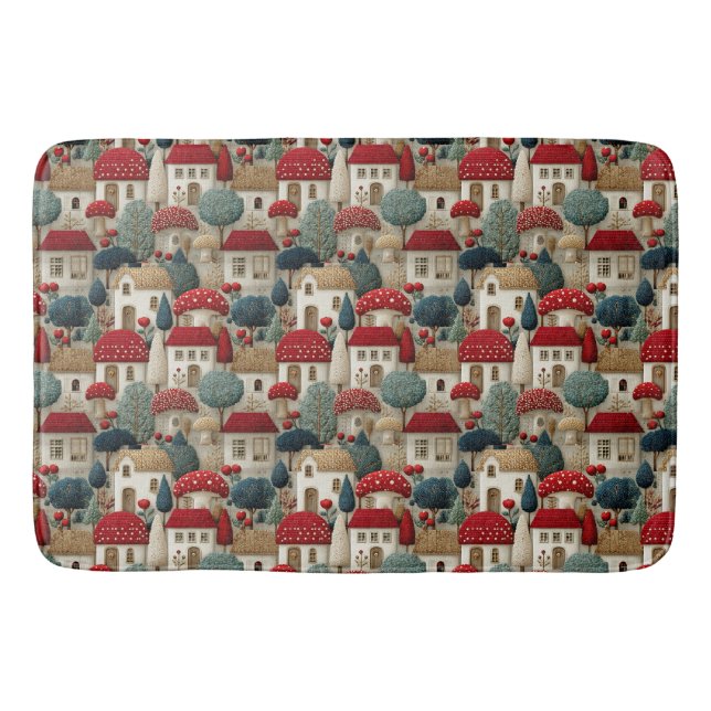 Tapis De Bain Village de Noël   (Devant)