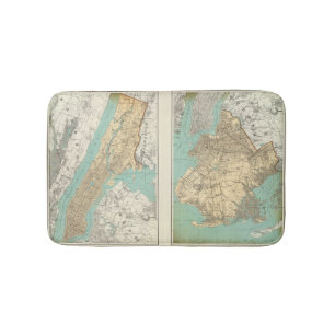 Tapis De Bain Ville de NY, Brooklyn