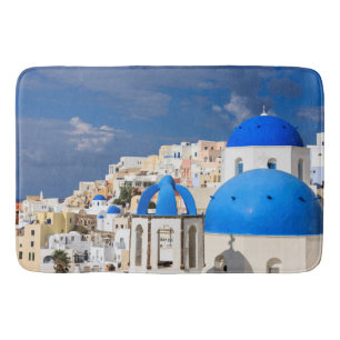 Tapis De Bain Ville de Santorin, Grèce