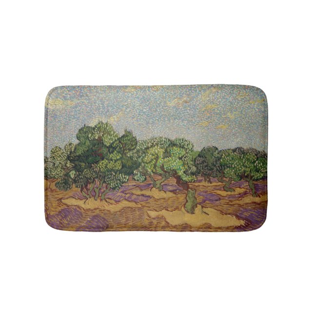 Tapis De Bain Vincent van Gogh - Olive Trees (Devant)