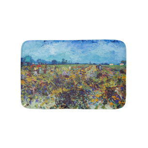 Tapis De Bain Vincent van Gogh - Vignoble vert