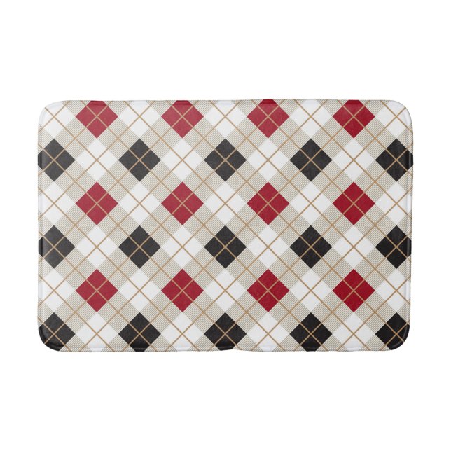 Tapis De Bain Vintage Argyle (Devant)