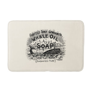 Tapis De Bain Vintage époque victorienne 1894 - Savon à l'huile