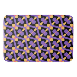 Tapis De Bain Violet décoratif