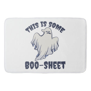 Tapis De Bain Voici un Boo Sheet Sassy Ghost