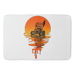 Tapis De Bain Voiture vintage Retro Style Sprint