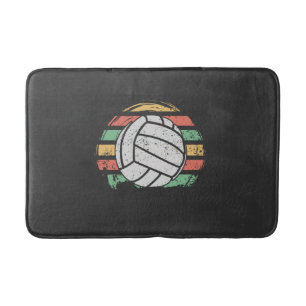 Tapis De Bain Volleyball Rétro Vintage