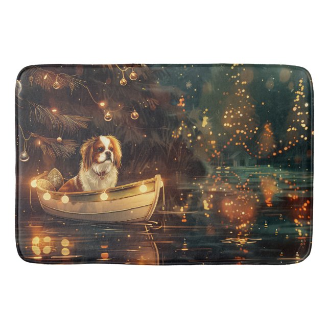 Tapis De Bain Voyage festif de Noël japonais Chin (Devant)