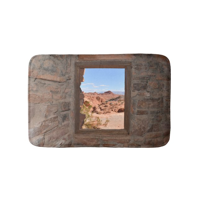 Tapis De Bain Vue cabine sur la Vallée du Feu (Devant)