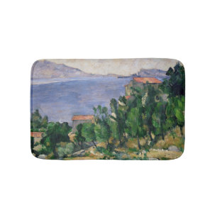 Tapis De Bain Vue de Paul Cezanne de bâti Marseilleveyre et d