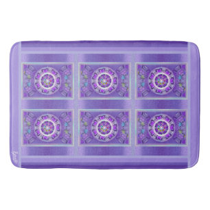 Tapis De Bain W2 pourpre