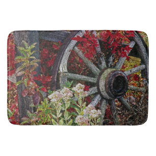Tapis De Bain Wagon Wheel 1 Bath Mats