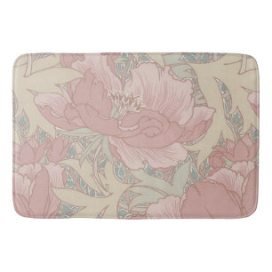 Tapis De Bain Walter Crane Fleurs Mat de bain