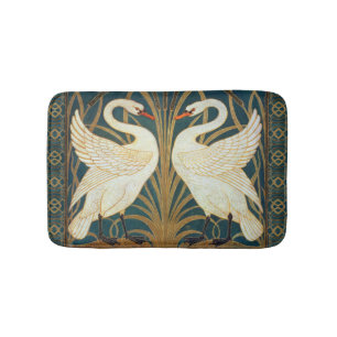 Tapis De Bain Walter Crane Swan