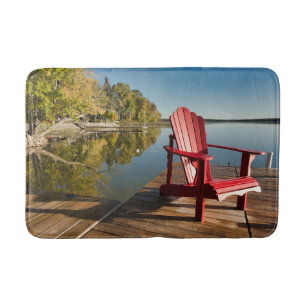 Tapis De Bain Water Adirondack Chair at the Lake