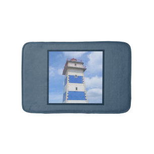 Tapis De Bain Watercolor lighthouse