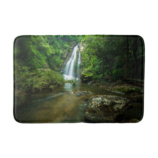 Tapis De Bain Waterfalls | Tamnung Waterfall, Phuket Thailand (Devant)
